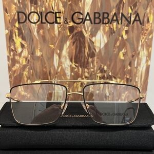 Dolce & Gabbana Eyeglasses Model DG1354 in Color 1311 Black and Gold